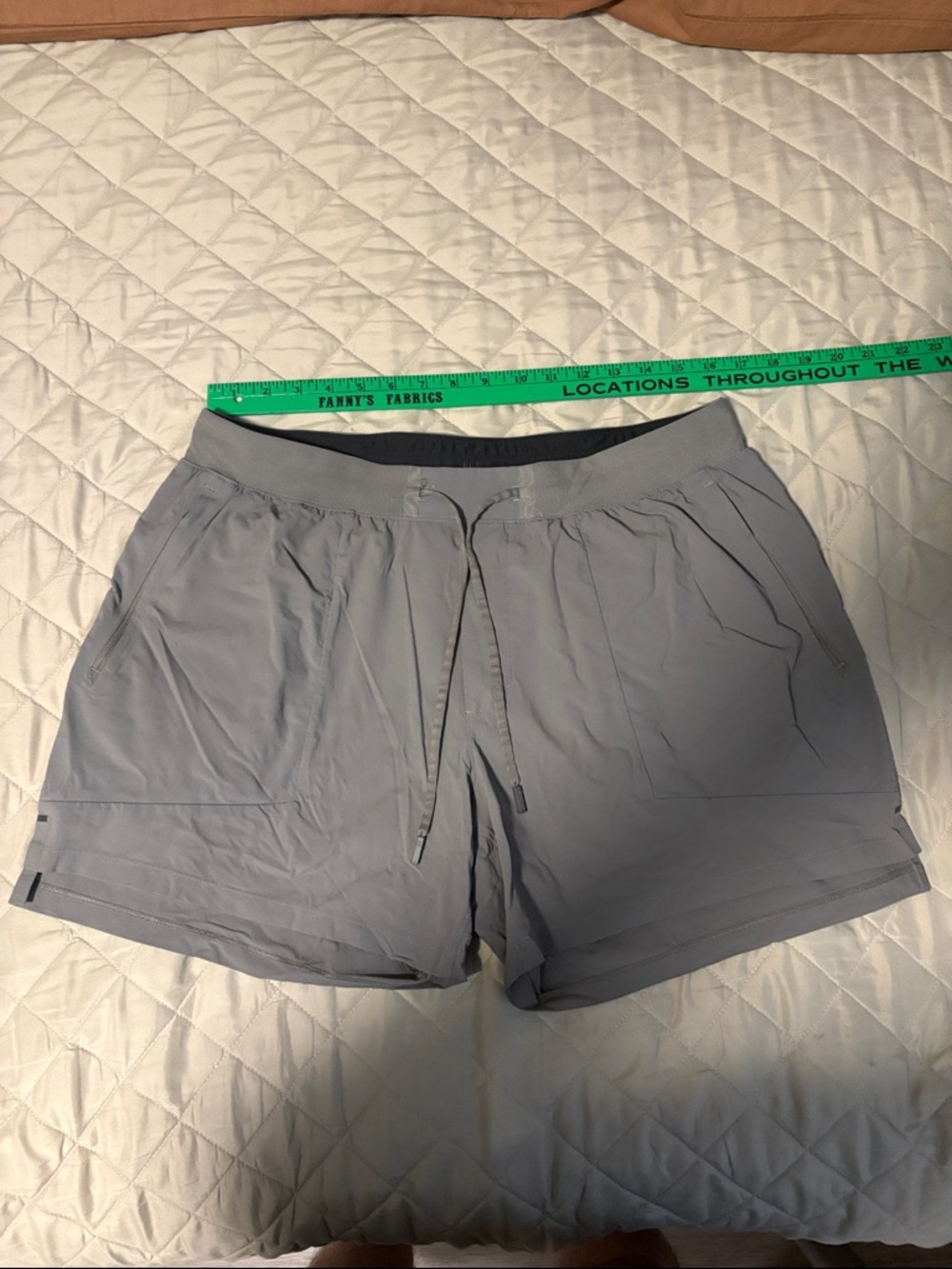 lululemon athletica Gray Men’s Athletic Shorts